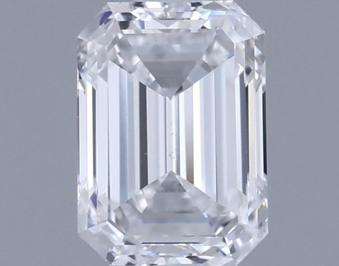 0.7ct Emerald D VS2 Natural Diamond