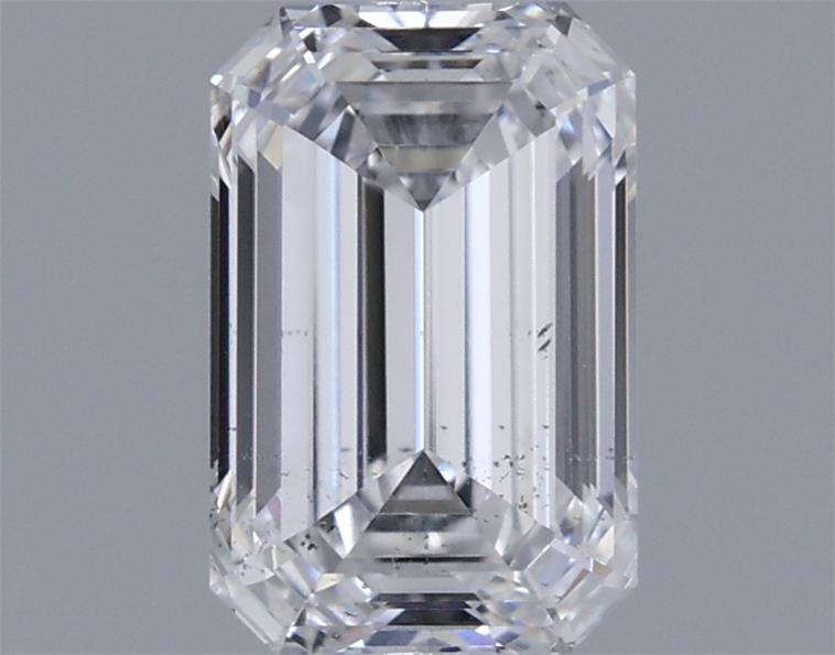 0.71ct Emerald D SI1 Natural Diamond