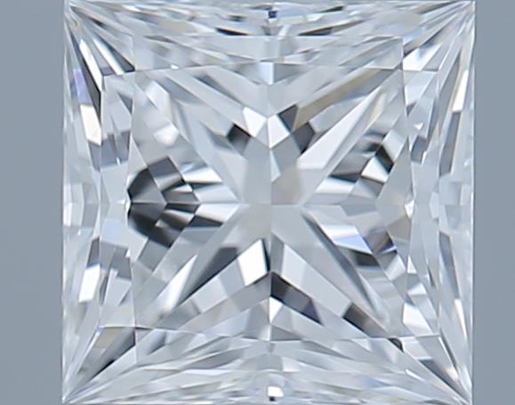 0.7ct Princess E VVS1 Natural Diamond