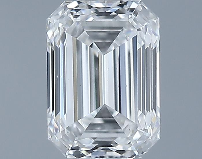 0.72ct Emerald E VS2 Natural Diamond
