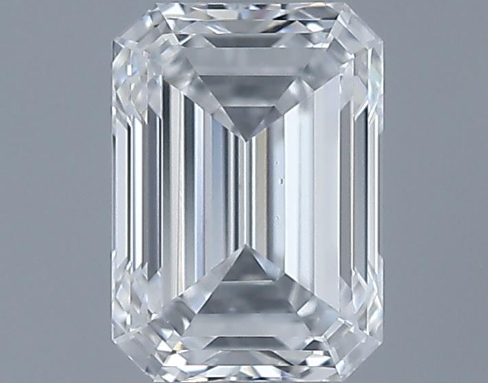 0.62ct Emerald E VS2 Natural Diamond