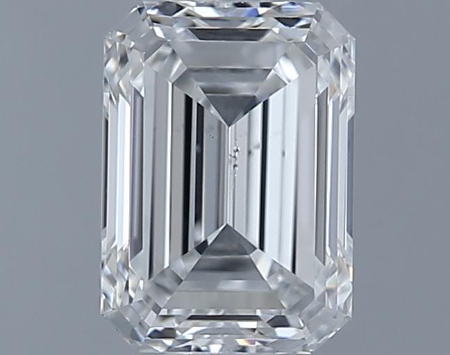 0.71ct Emerald F VS2 Natural Diamond