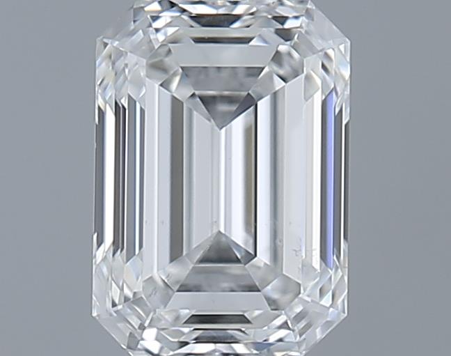 0.74ct Emerald F SI1 Natural Diamond