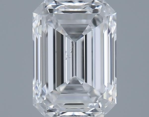 0.7ct Emerald D VS2 Natural Diamond