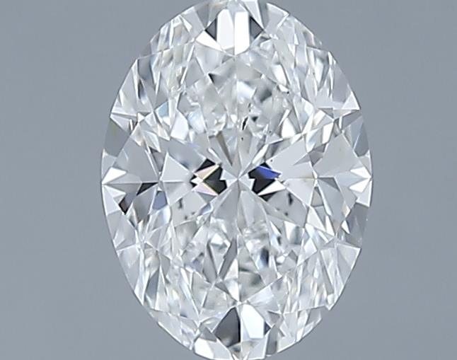 0.91ct Oval F SI1 Natural Diamond
