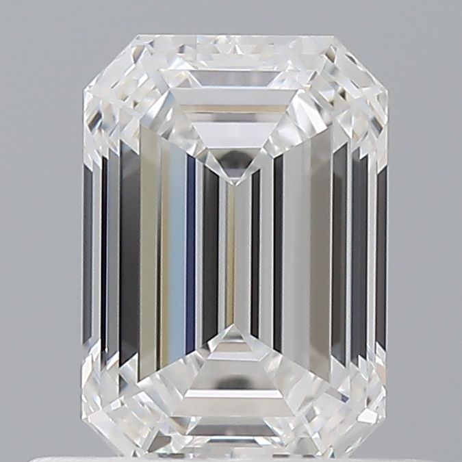 0.71ct Emerald D VVS1 Natural Diamond