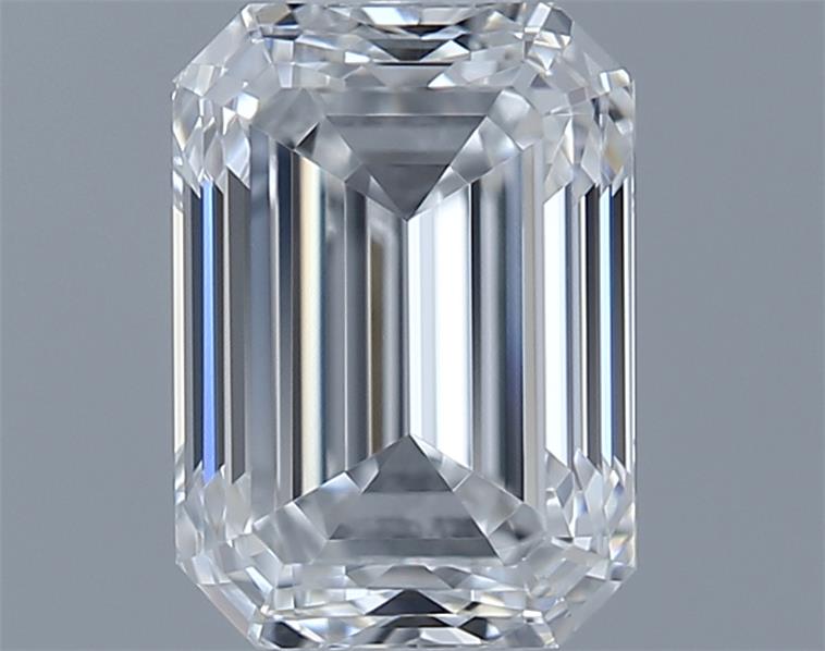 0.81ct Emerald F VVS1 Natural Diamond
