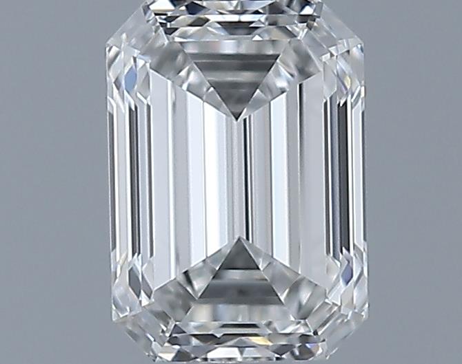 0.6ct Emerald F VVS1 Natural Diamond