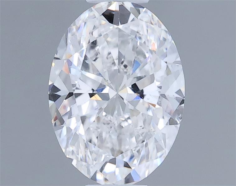 0.6ct Oval D SI1 Natural Diamond