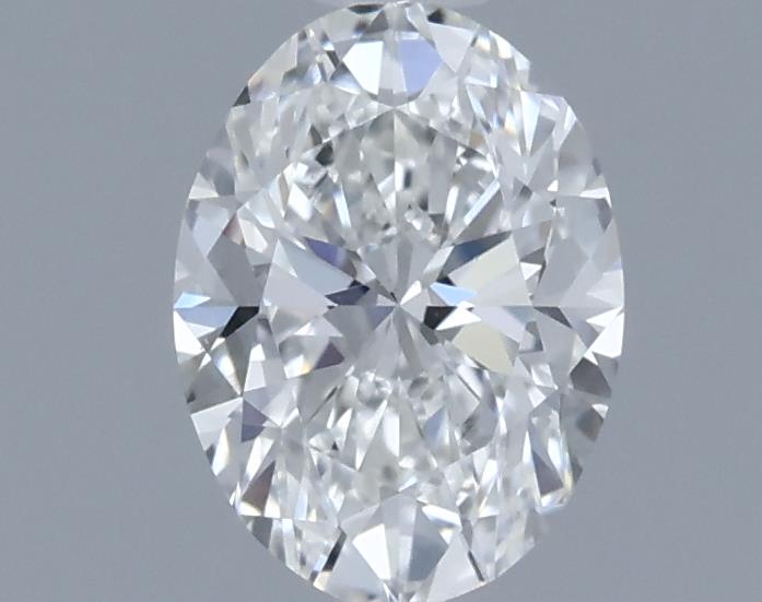 0.62ct Oval F VS2 Natural Diamond