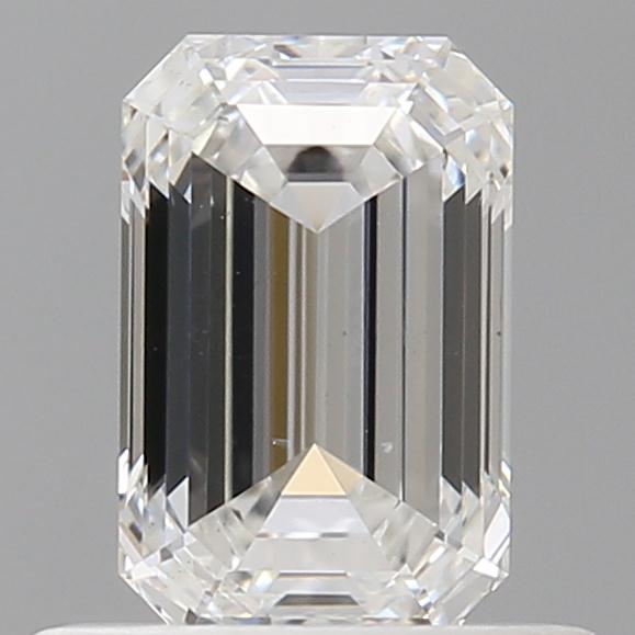 0.7ct Emerald F VS2 Natural Diamond