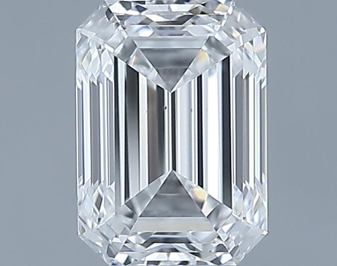 0.75ct Emerald D VS1 Natural Diamond