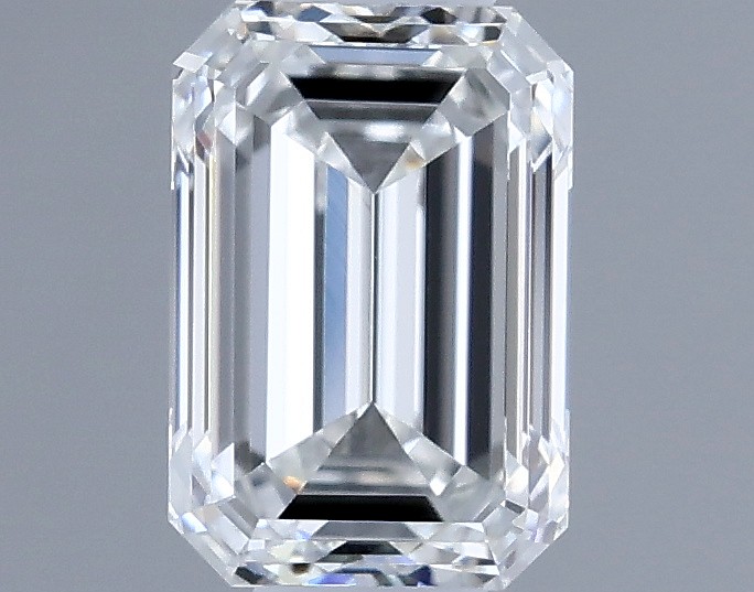 0.57ct Emerald F VVS2 Natural Diamond