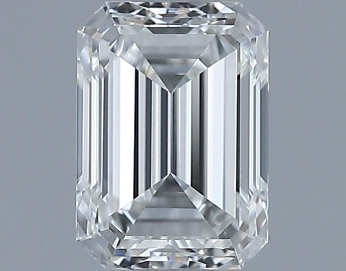 0.62ct Emerald F VVS2 Natural Diamond