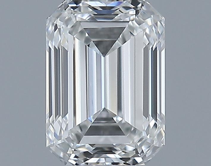 0.6ct Emerald F VS1 Natural Diamond
