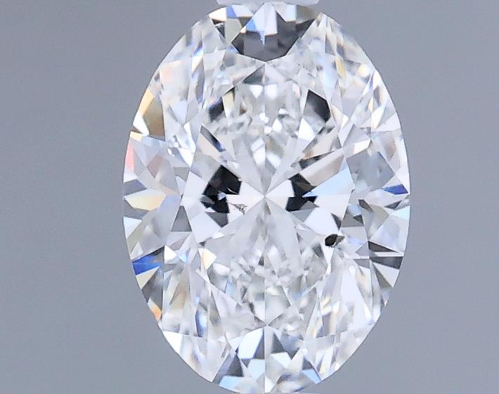 0.65ct Oval F SI1 Natural Diamond