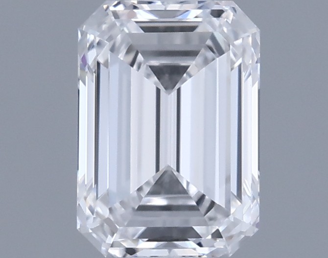 0.5ct Emerald D VVS1 Natural Diamond