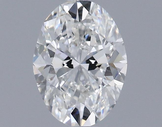 0.6ct Oval F SI1 Natural Diamond