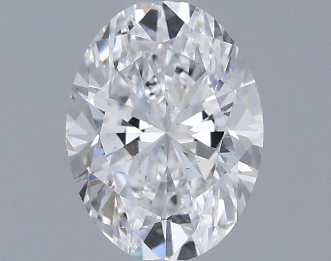 0.6ct Oval D SI1 Natural Diamond