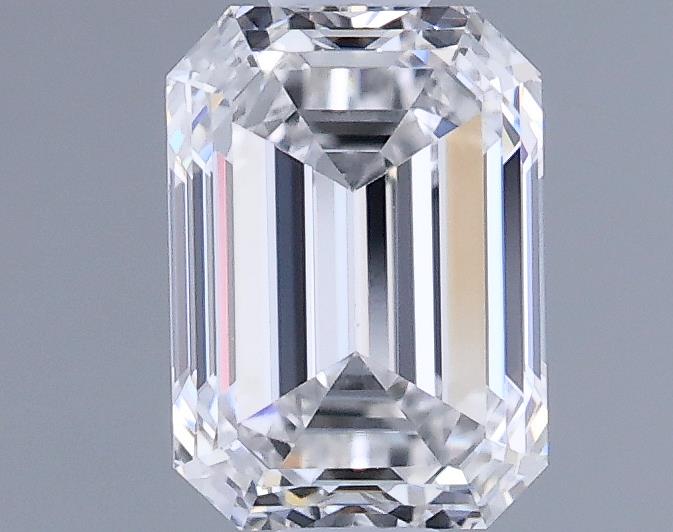 0.71ct Emerald F VS1 Natural Diamond