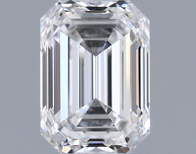 0.72ct Emerald F VVS2 Natural Diamond