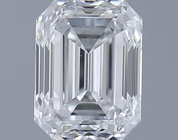 0.7ct Emerald F VS2 Natural Diamond
