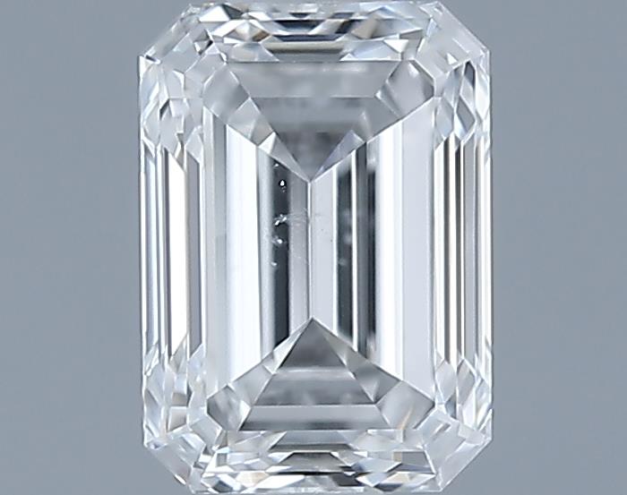 0.64ct Emerald E SI1 Natural Diamond