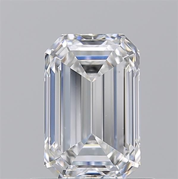 0.9ct Emerald F VS2 Natural Diamond