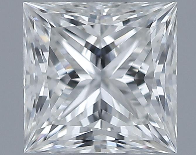 0.51ct Princess F VVS1 Natural Diamond