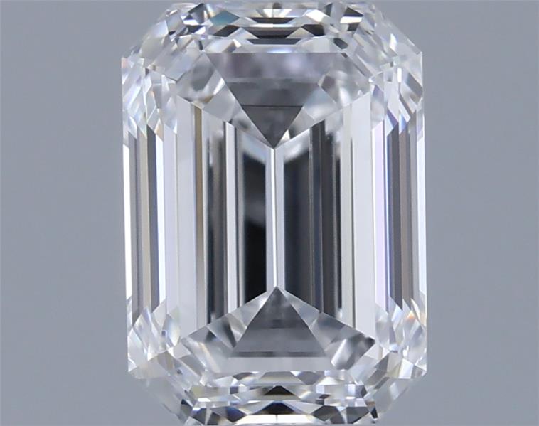 1ct Emerald D VVS2 Natural Diamond