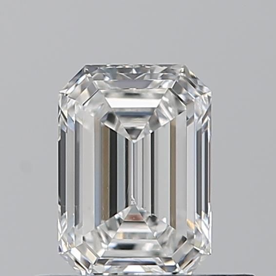 0.54ct Emerald F VS2 Natural Diamond