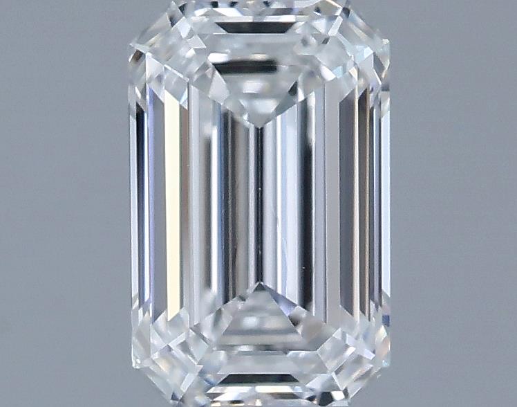 0.77ct Emerald D VVS2 Natural Diamond