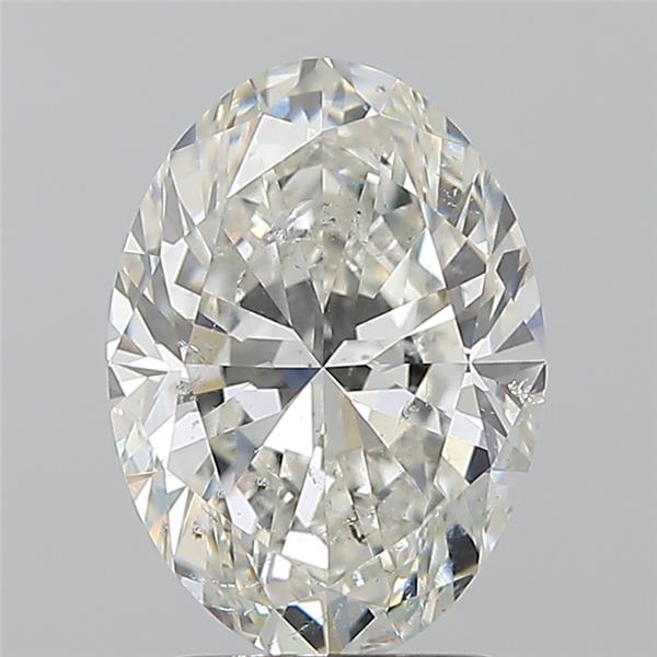 2.01ct Oval I SI2 Natural Diamond