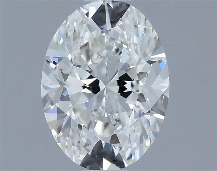 0.6ct Oval F SI1 Natural Diamond