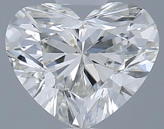 0.9ct Heart K SI2 Natural Diamond