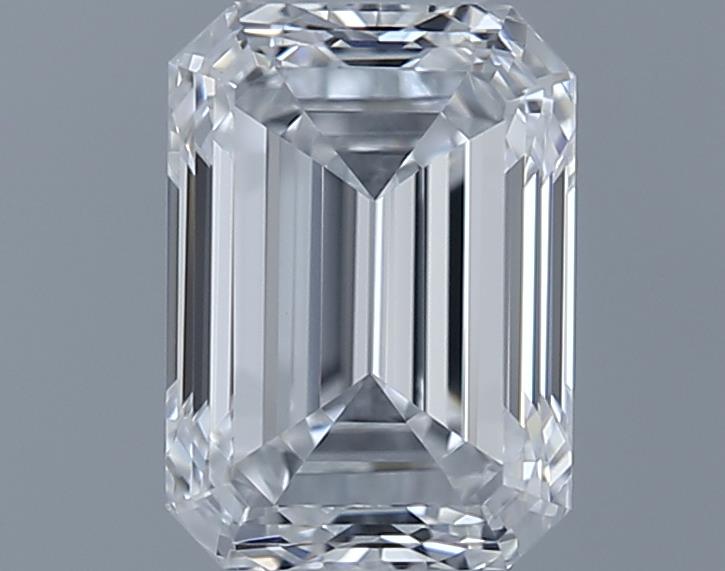 0.71ct Emerald D VVS1 Natural Diamond