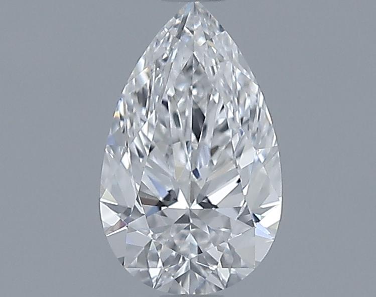 0.86ct Pear D IF Natural Diamond