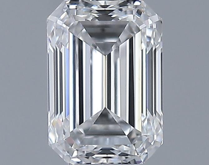 0.7ct Emerald E VS1 Natural Diamond