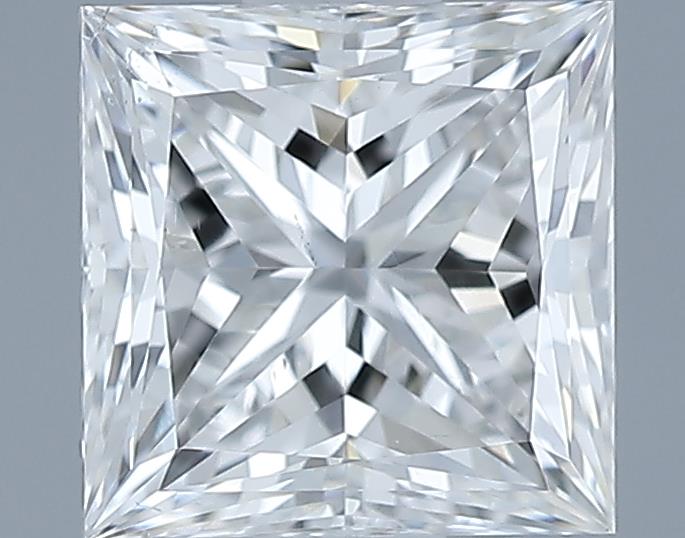 0.71ct Princess F SI1 Natural Diamond