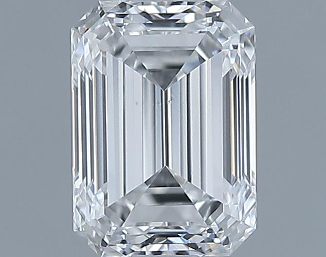 0.74ct Emerald E VS2 Natural Diamond
