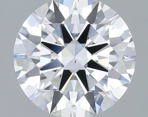 0.58ct Round E VS2 Natural Diamond