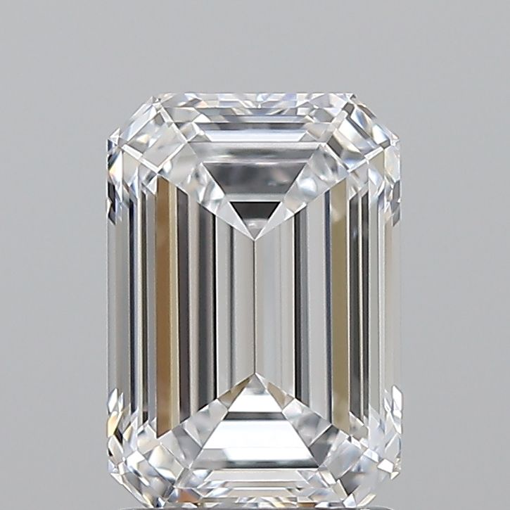 1.71ct Emerald D FL Natural Diamond