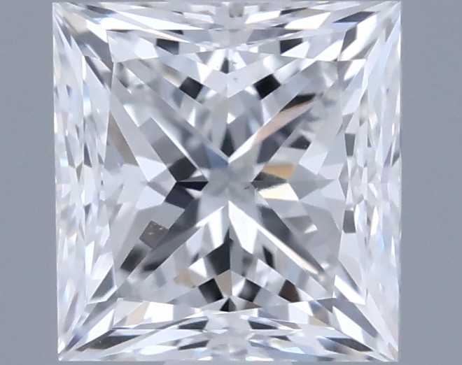 0.7ct Princess E SI1 Natural Diamond