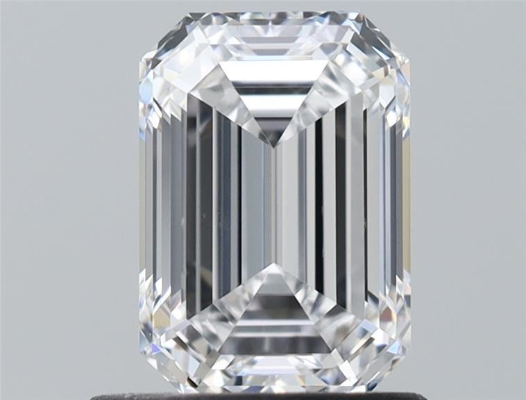 0.92ct Emerald D VS2 Natural Diamond