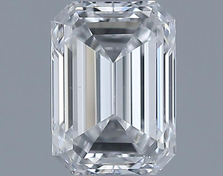 0.7ct Emerald D VS2 Natural Diamond