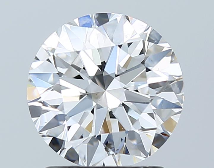 1.7ct Round D SI2 Natural Diamond