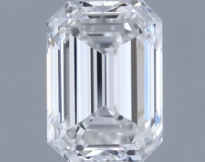 0.51ct Emerald F VVS1 Natural Diamond