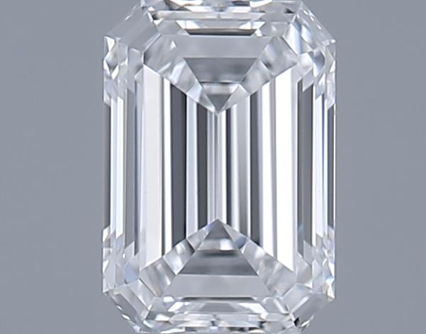 0.53ct Emerald D VVS2 Natural Diamond