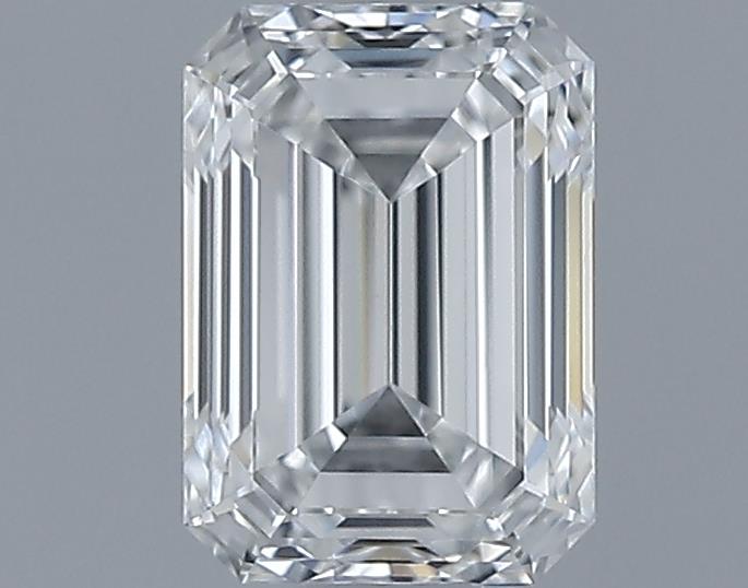 0.57ct Emerald F VS1 Natural Diamond