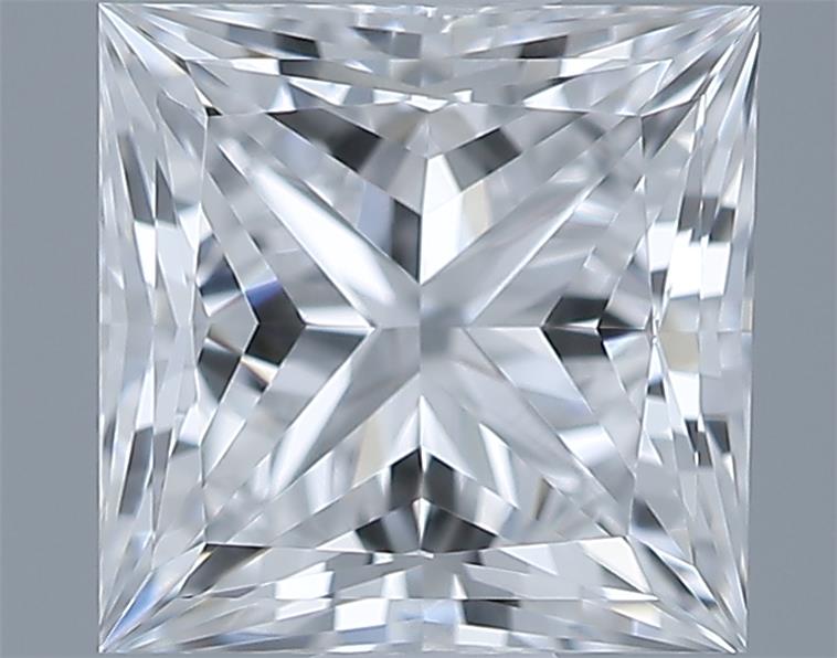 0.7ct Princess D IF Natural Diamond